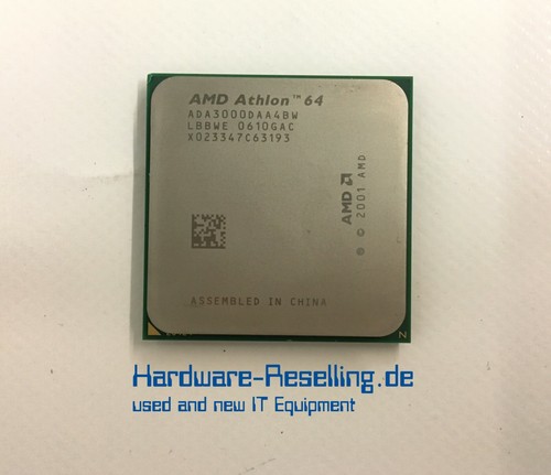 Amd athlon 3000 cpu 1 - 3000+,